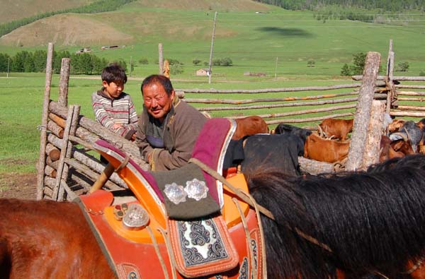 Mongolia saddles